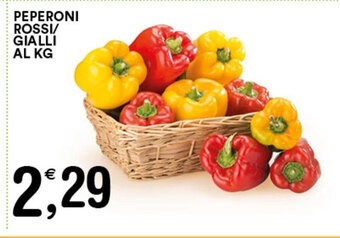Gecop PEPERONI ROSSI/ GIALLI AL KG offerta
