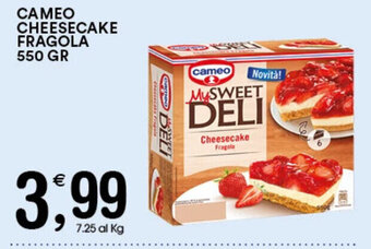 CAMEO CHEESECAKE FRAGOLA 550 GR
