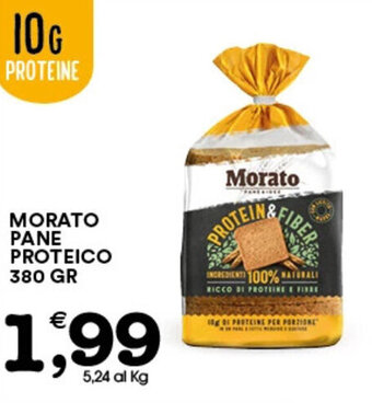 Gecop MORATO PANE PROTEICO 380 GR offerta