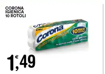 Gecop CORONA IGIENICA 10 ROTOLI offerta