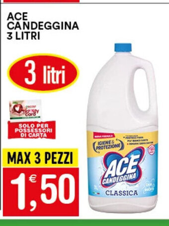 ACE CANDEGGINA 3 LITRI