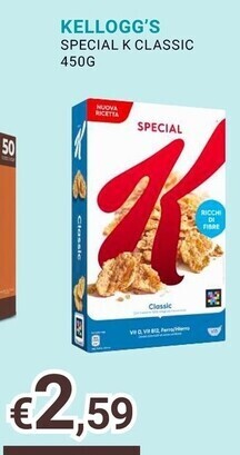Eté Kelloggs special k classic offerta