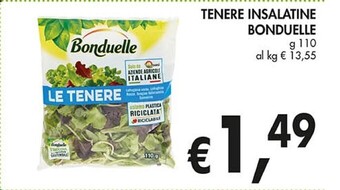 Coal Bonduelle tenere insalatine offerta