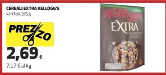 Coop Kelloggs cereali extra offerta