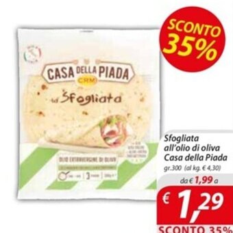 DiMeglio Sfogliata all'olio di oliva Casa della Piada gr.300 offerta