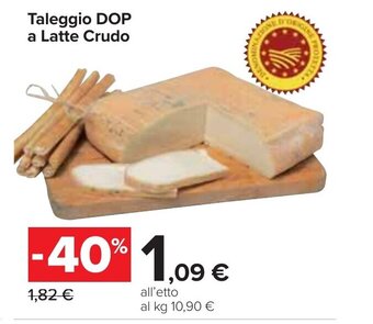 Carrefour Market Taleggio DOP a Latte Crudo offerta
