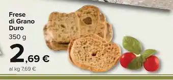 Carrefour Market Frese di Grano Duro 350 g offerta