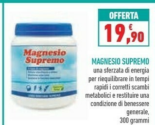 Conad Magnesio Supremo offerta