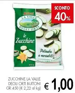 Crai Buitoni Le Zucchine La Valle Degli Orti 450 G(ml) offerta