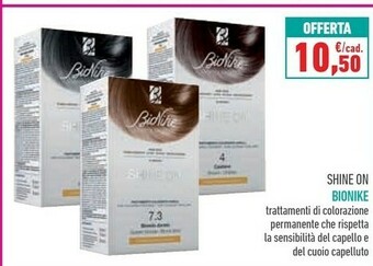 Conad Bionike Shine On offerta