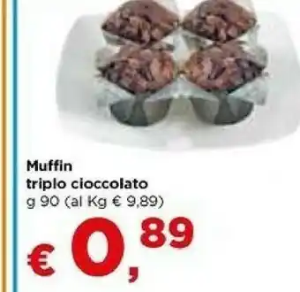 Muffin Triplo Cioccolato