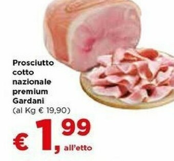 Metà Gardani Prosciutto Cotto Nazionale Premium offerta