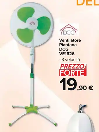 Ventilatore Piantana DCG - 3 velocità
