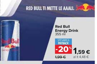 Carrefour Market Red Bull Energy Drink 355 ml offerta