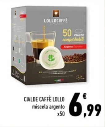 Conad Margherita CIALDE CAFFÈ LOLLO miscela argento x50 offerta