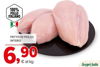 Todis PETTO DI POLLO INTERO offerta