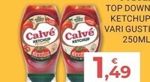 Eté Calvè top down ketchup offerta