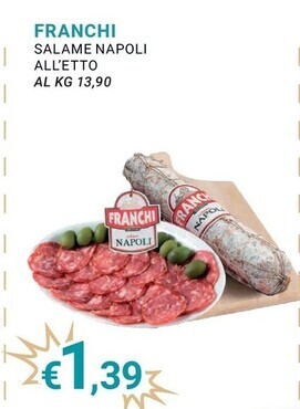 Eté Franchi salame napoli offerta