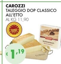 Carozzi taleggio dop classico