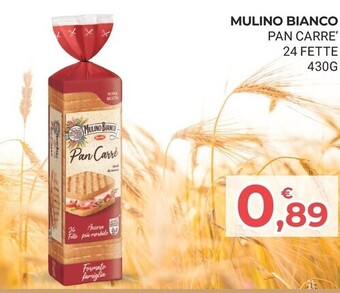 Eté Mulino bianco pan carre offerta