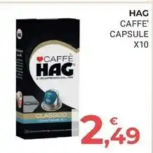 Eté Hag caffe capsule offerta