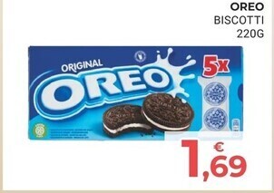 Eté Oreo biscotti offerta
