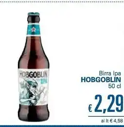 Unes Hobgoblin birra ipa offerta