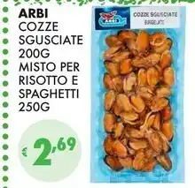 Eté Arbi cozze sgusciate, misto per risotto e spaghetti offerta