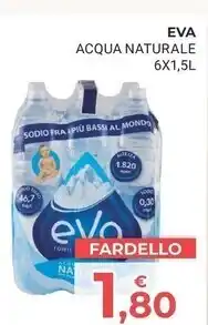 Eté Eva acqua naturale offerta