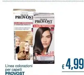 Franck provost linea colorazioni per capelli