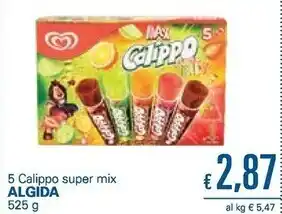 Unes Algida 5 calippo super mix offerta