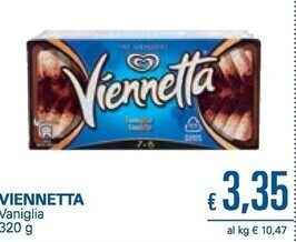 Unes Algida viennetta offerta