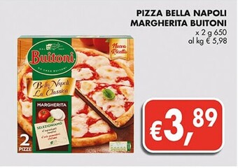 Coal Buitoni pizza bella napoli margherita offerta