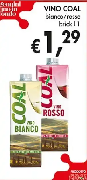 Coal Coal vino offerta