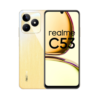 Comet Realme c 53 17,1 cm (6.74) dual sim ibrida android 13 4g usb tipo-c 6 gb 128 gb 5000 mah oro offerta