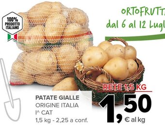 PATATE GIALLE 1,5 kg