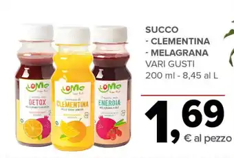 Todis SUCCO - CLEMENTINA - MELAGRANA 200 ml offerta