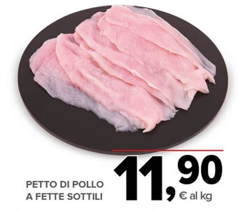Todis PETTO DI POLLO A FETTE SOTTILI offerta