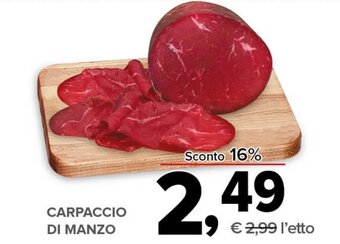 Todis CARPACCIO DI MANZO offerta