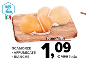 Todis SCAMORZE - AFFUMICATE - BIANCHE offerta