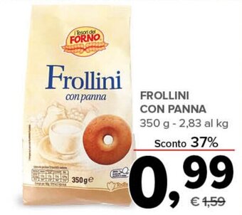 Todis FROLLINI CON PANNA 350 g offerta