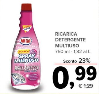 RICARICA DETERGENTE MULTIUSO 750 ml