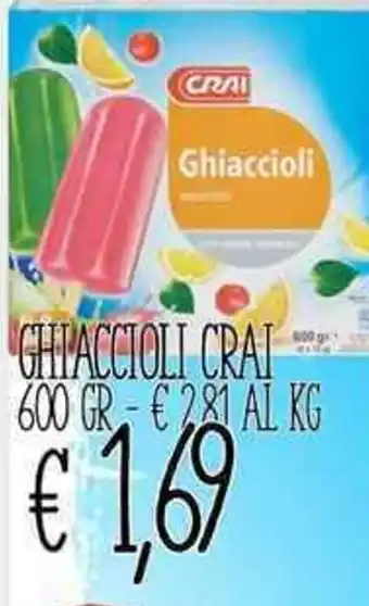 Ghiaccioli CRAI 600 GR