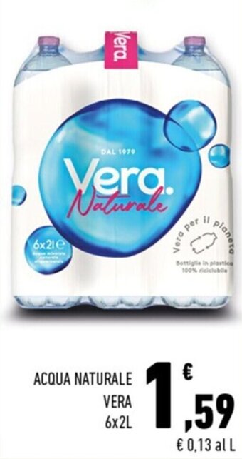 ACQUA NATURALE VERA 6x2L