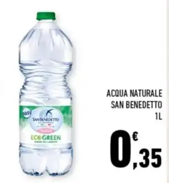 Conad Margherita ACQUA NATURALE SAN BENEDETTO 1L offerta