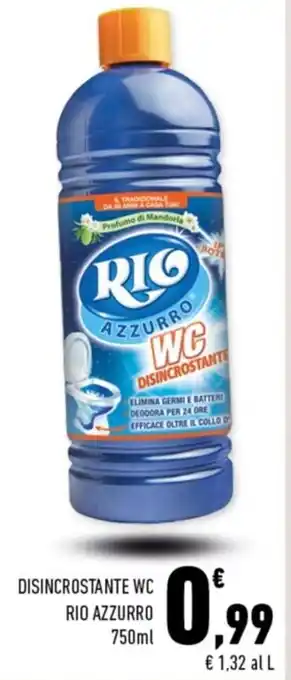 DISINCROSTANTE WC RIO AZZURRO 750ml