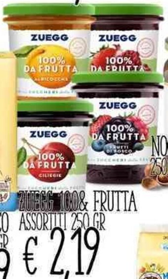 ZUEGG 100 & FRUTTA ASSORTITI 250 GR