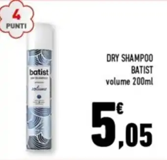 DRY SHAMPOO BATIST volume 200ml