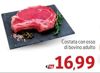 Spak Supermercati Costata con osso di bovino adulto offerta
