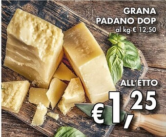 Coal Grana padano dop offerta